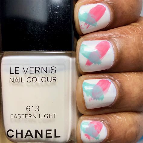 chanel eastern light nail polish review|Chanel nail polish vs essie.